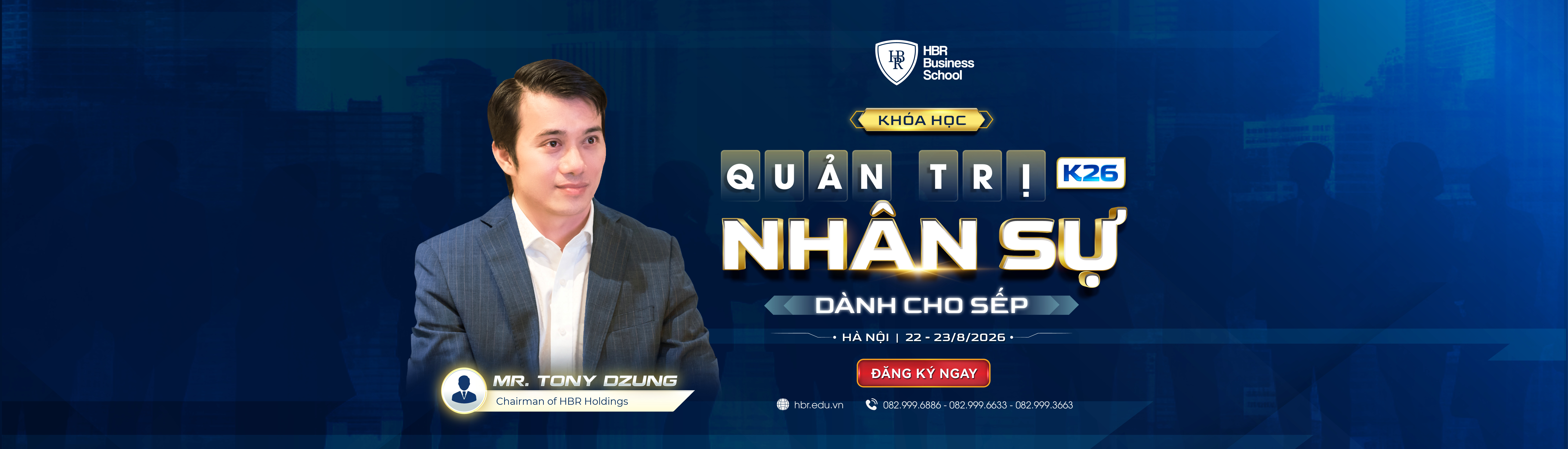 QUẢN TRỊ NHÂN SỰ DÀNH CHO SẾP K26